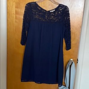 Navy blue women’s dress